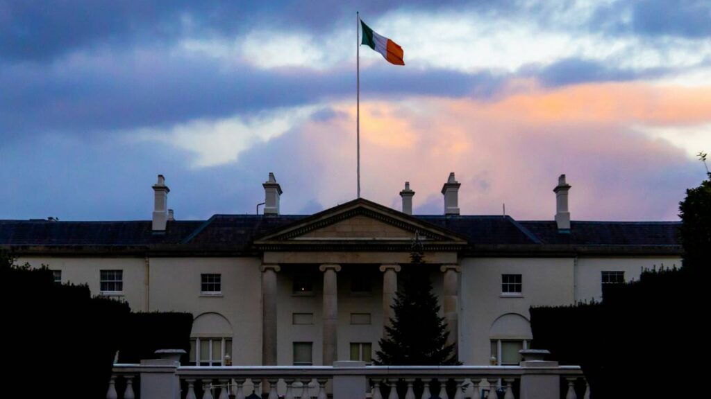 The building of the Irish government 